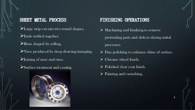 Alloy Wheels Manufacturing Process Pdf